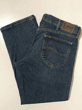 NWT Lee Regular Straight Jeans - Horizon Wash & Stretch - Size 36 | 29